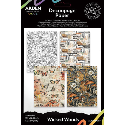 Arden Creative Studio - Wicked Woods  - Decoupage Paper