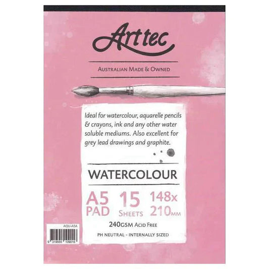 Arttec Watercolour A5 Pad