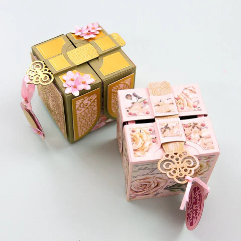 Tonic Studios - Ribbon and Key Gift Box Die Set