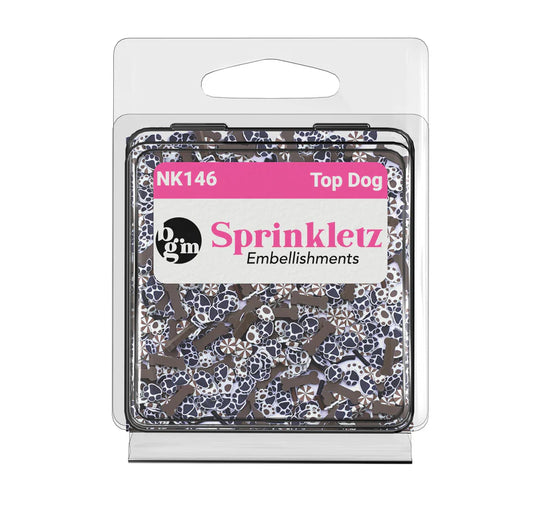 Buttons Galore Sprinkletz Embellishments - Top Dog