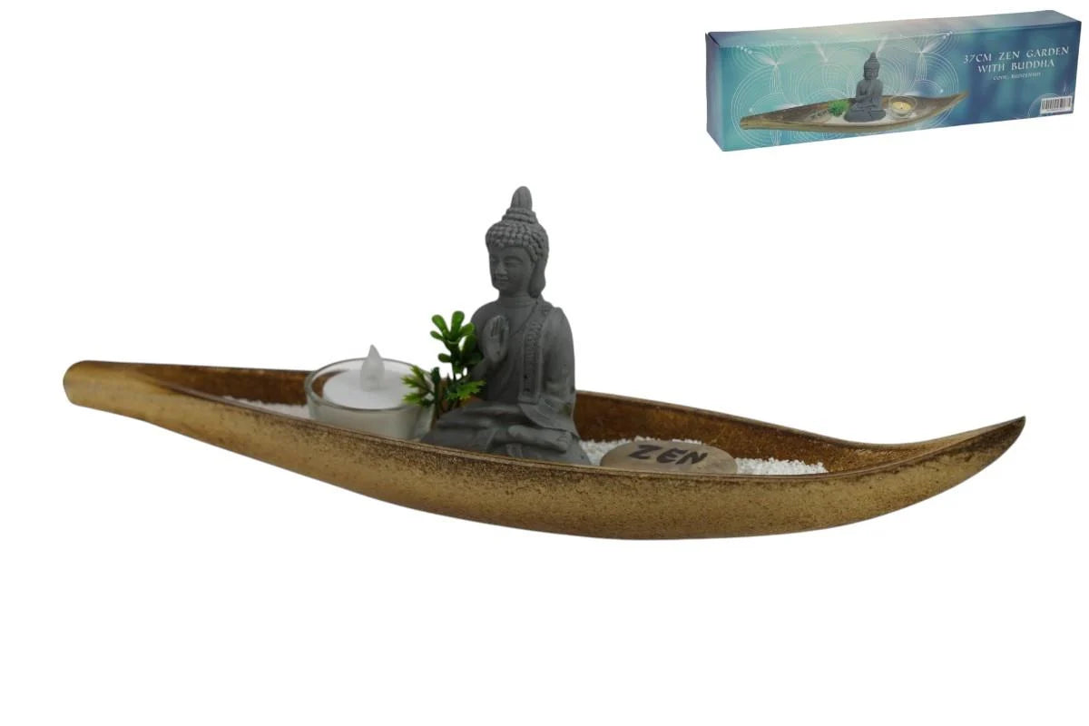37 cm Zen Garden With Buddha