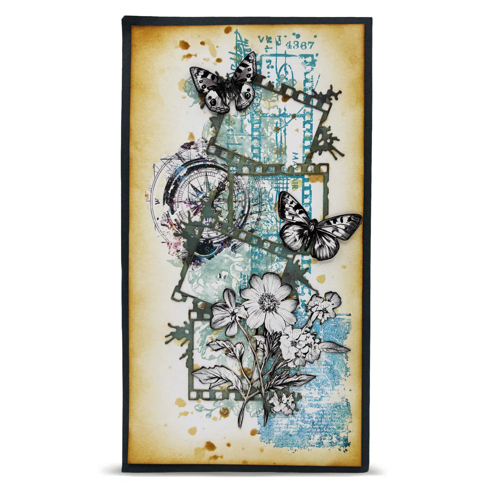 AALL & CREATE - A6 Stamps -Sewn Sparks #TP - 1337