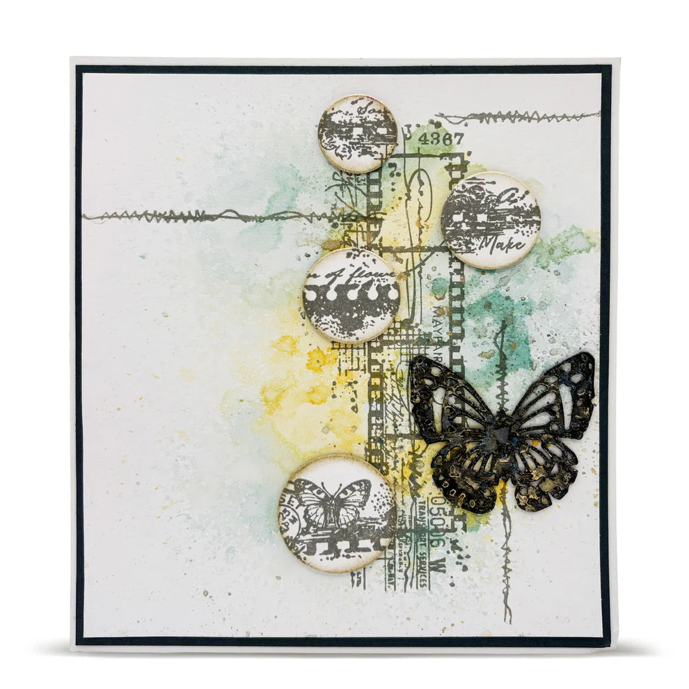 AALL & CREATE - A6 Stamps -Splatter Film #TP - 1334