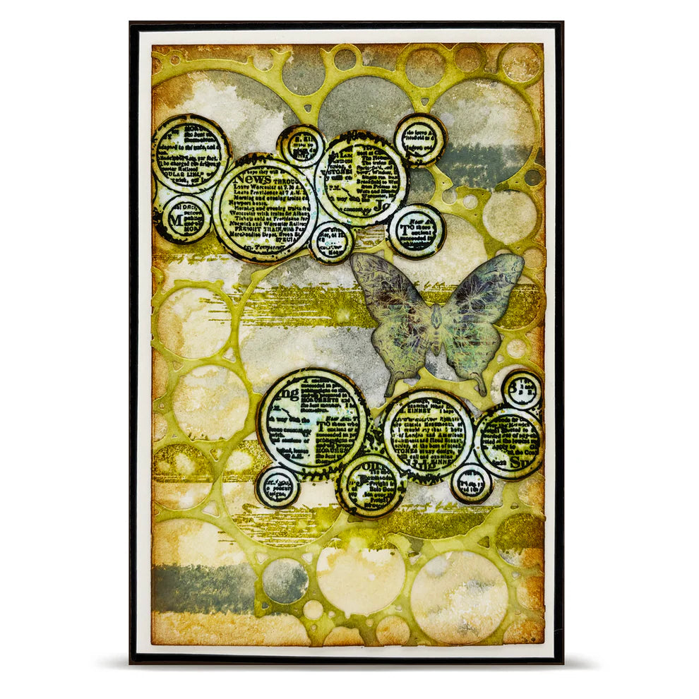 AALL & CREATE - A6 Stamps - Circles & Strokes #TP - 1335