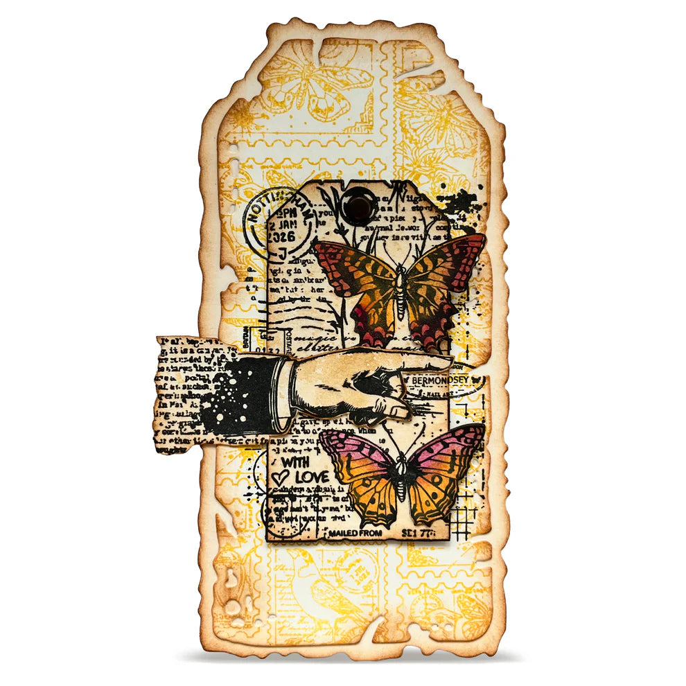 AALL & CREATE - A7 Stamps - Chrono-Stamped Tag -#1448