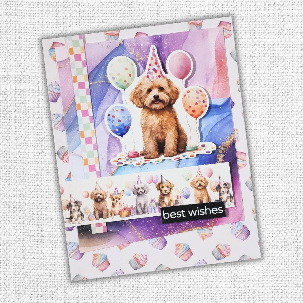 Paper Rose - Papercuts Card Making Kits - Birthday Fun