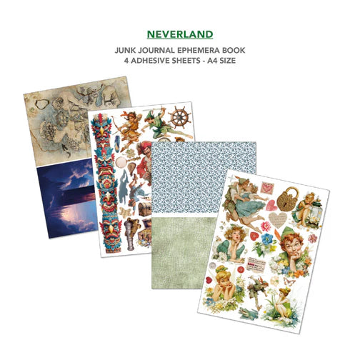 Ciao Bella - Junk Journal & Ephemera Book - Neverland