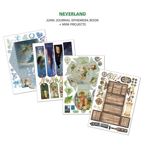 Ciao Bella - Junk Journal & Ephemera Book - Neverland