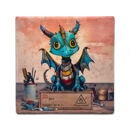 Bug Art Scrap Coasters