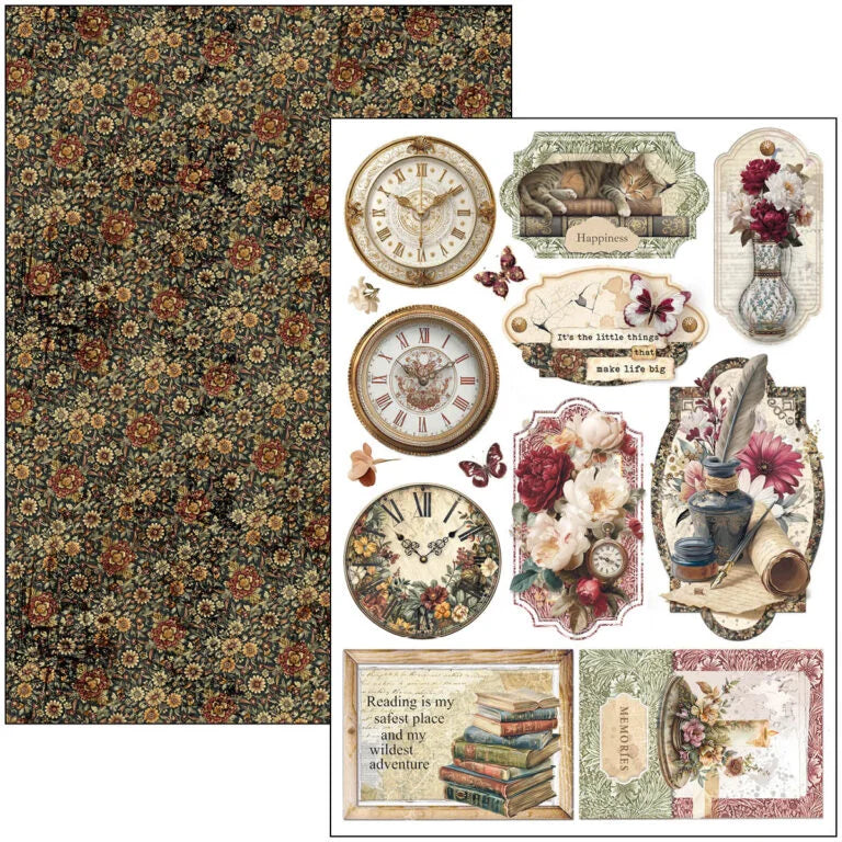 Ciao Bella - Book Lover Creative Pad A4 9/Pkg