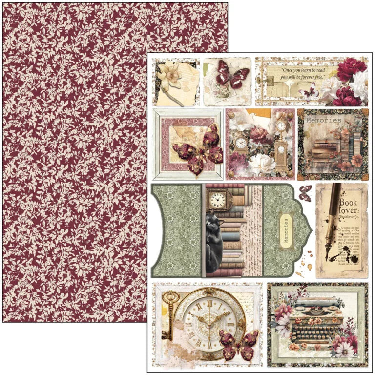 Ciao Bella - Book Lover Creative Pad A4 9/Pkg