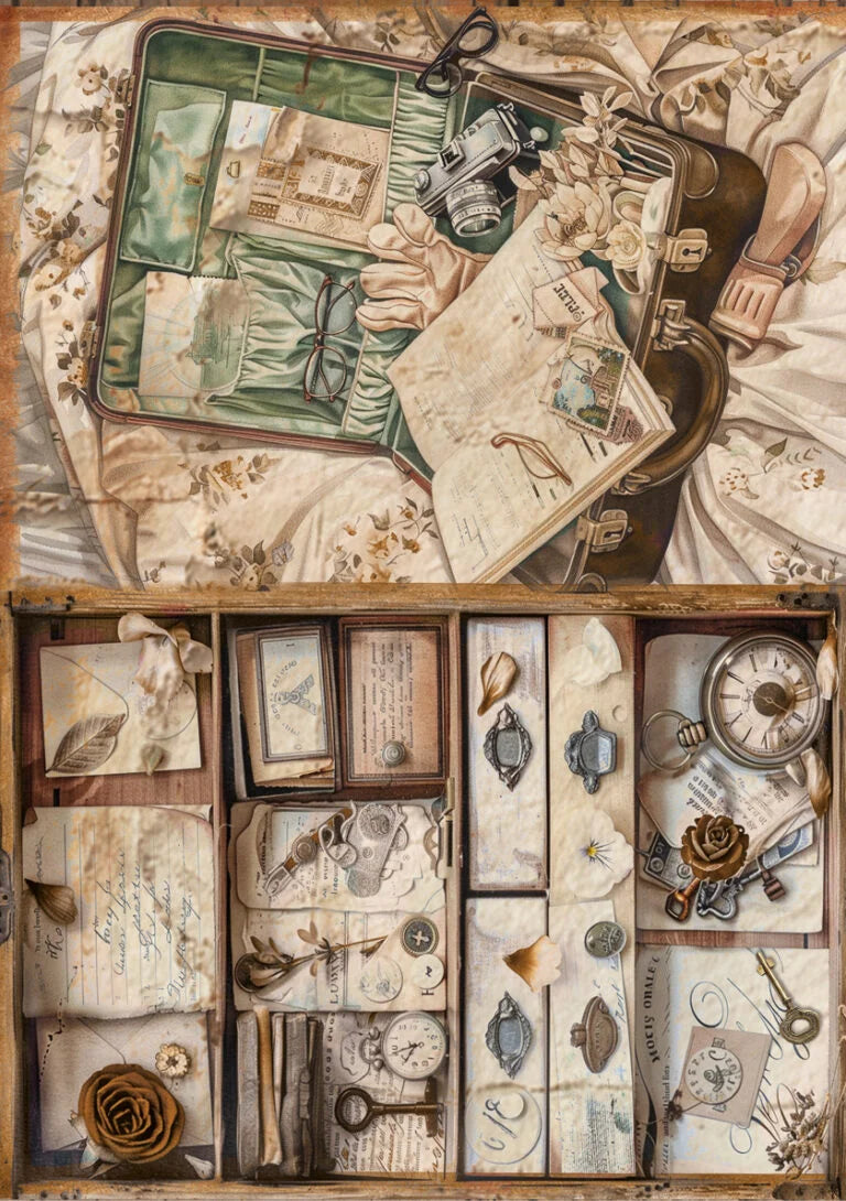 Ciao Bella - Rice Papers -A5 Set  - The Last Mystery