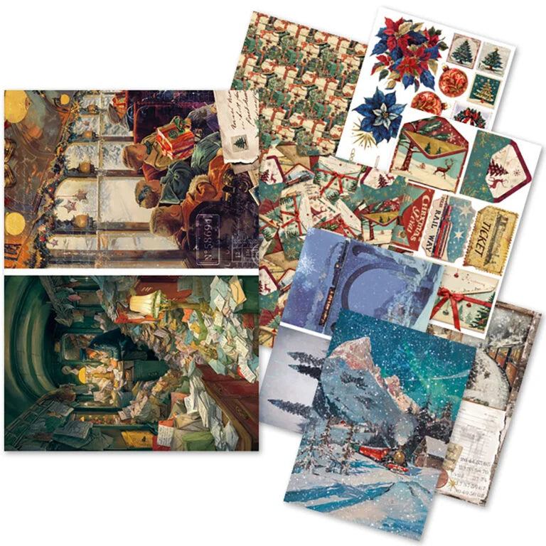 Ciao Bella - Rice Papers -A5 Set  - Polar Railway