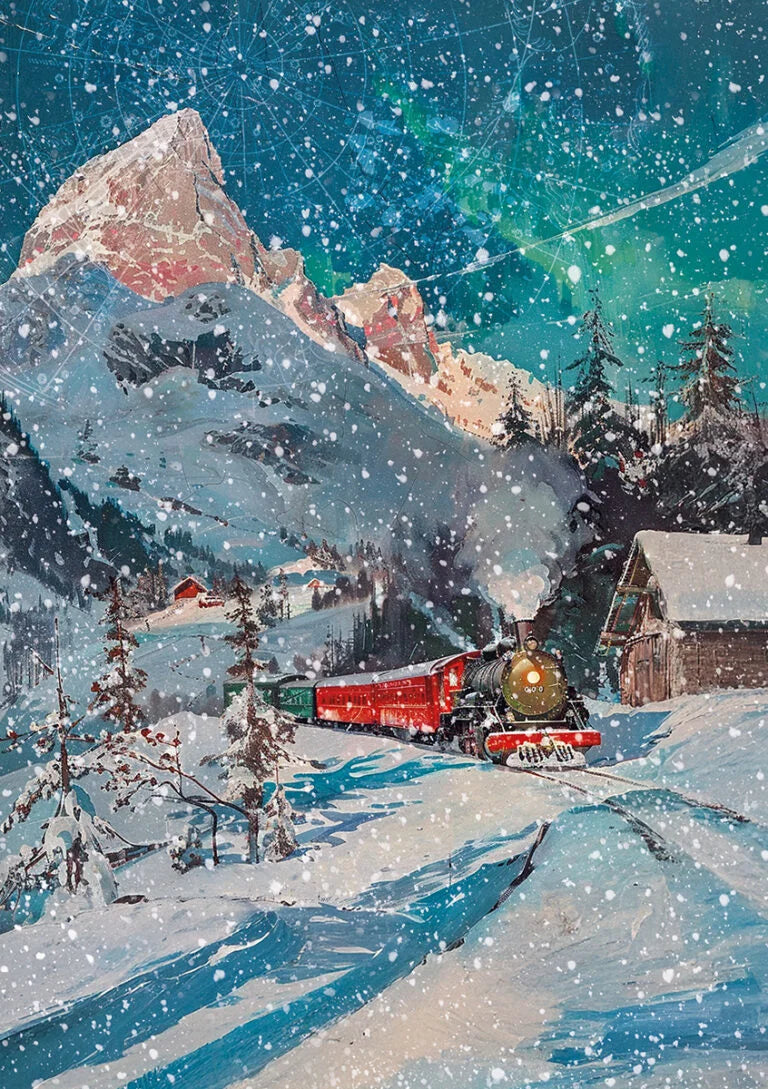 Ciao Bella - Rice Papers -A5 Set  - Polar Railway