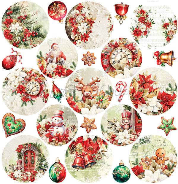 Craft O'Clock -  Christmas Everywhere  12"x12" Paper Collection Pack