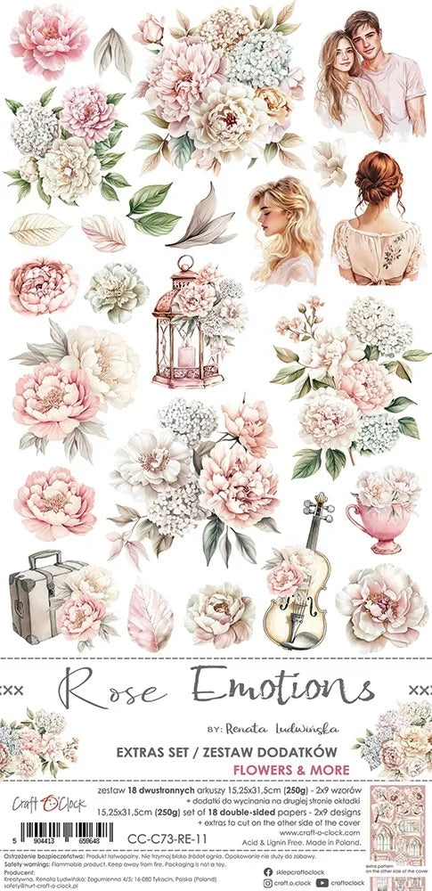 Craft O'Clock - Extras Set - Rose Emotions