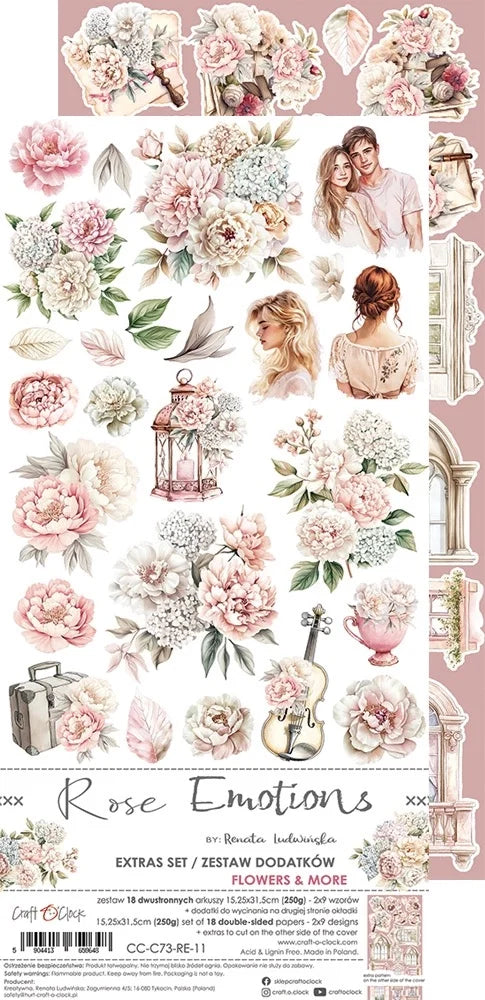 Craft O'Clock - Extras Set - Rose Emotions