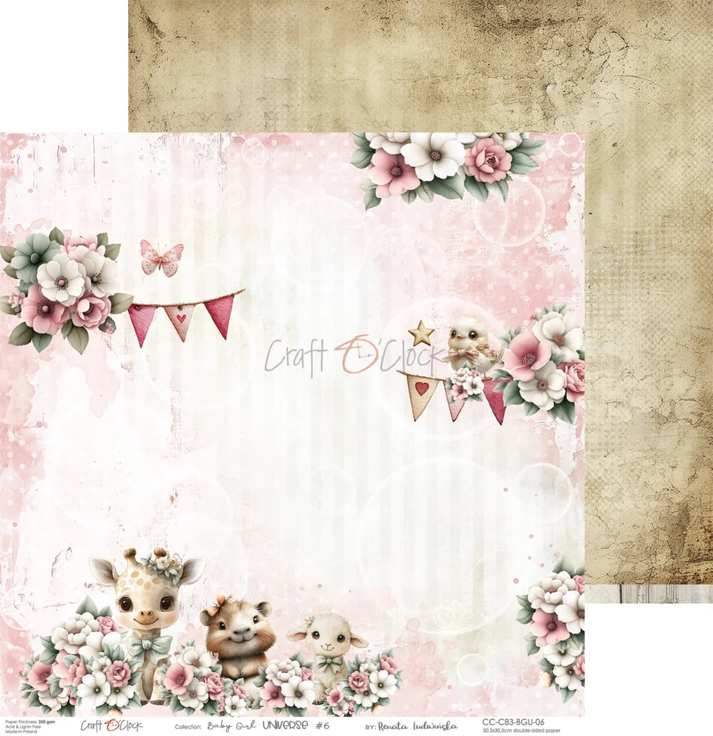 Craft O'Clock -  Baby Girl Universe 12