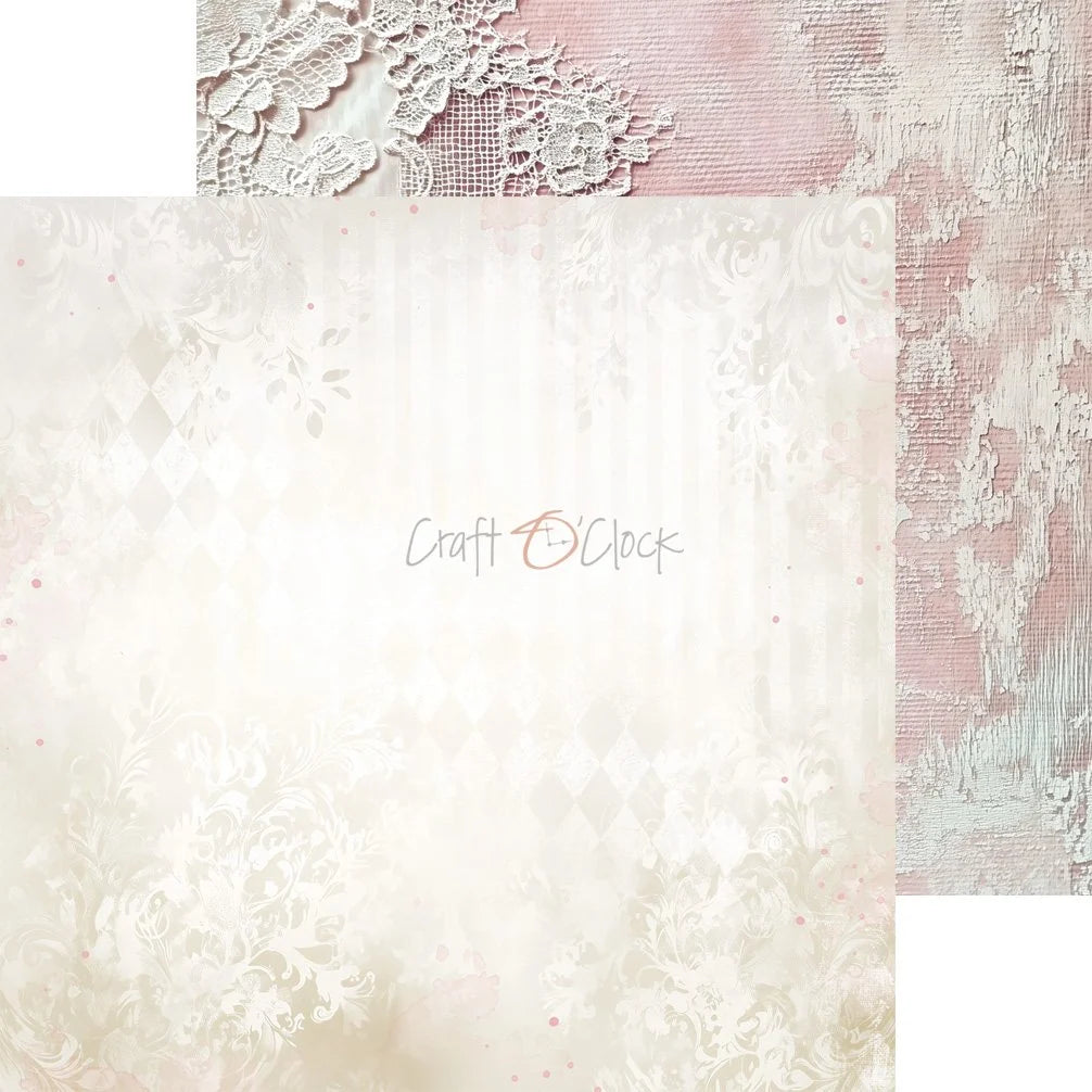 Craft O'Clock - Baby Girl Universe 8"x 8" Paper Collection Pack