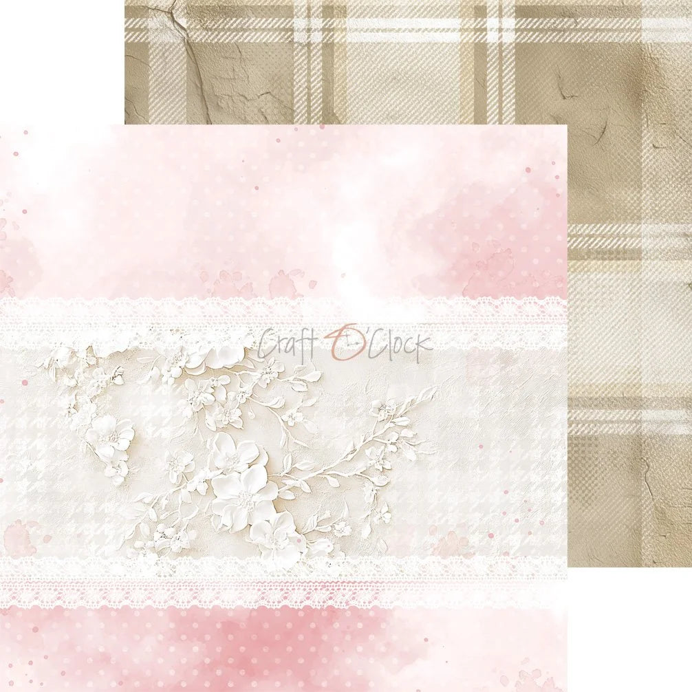 Craft O'Clock - Baby Girl Universe 8"x 8" Paper Collection Pack