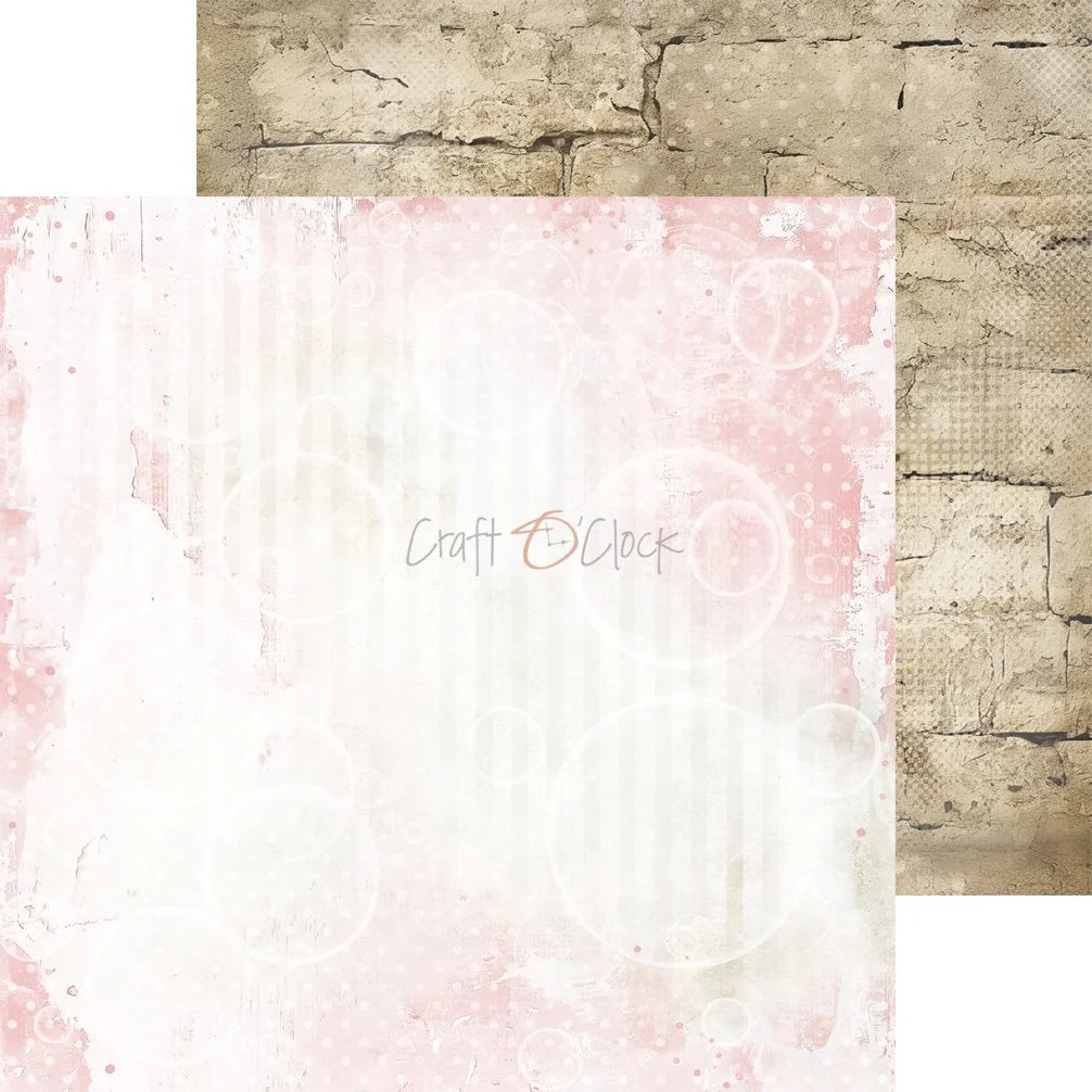 Craft O'Clock - Baby Girl Universe 8"x 8" Paper Collection Pack