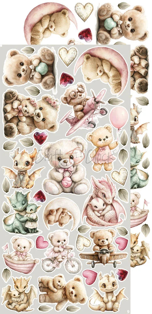 Craft O'Clock - Extras Set - Baby Girl Universe