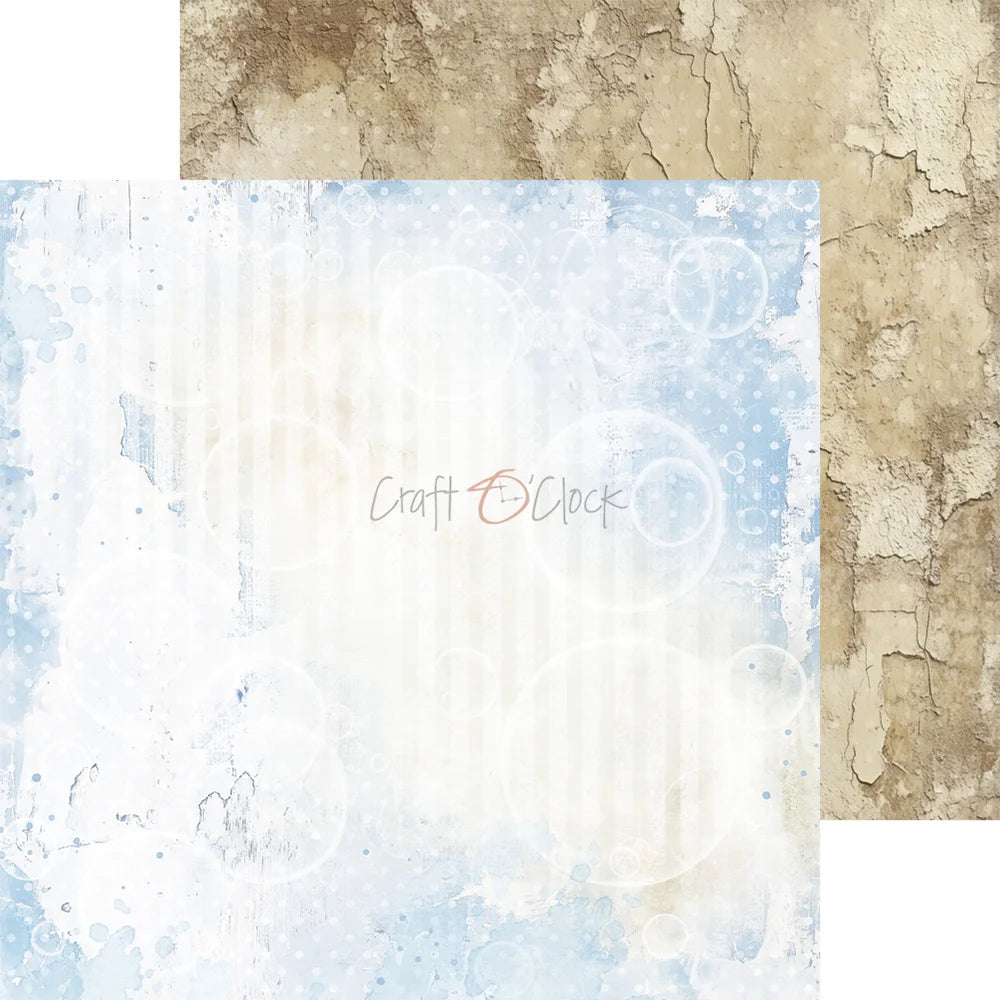 Craft O'Clock - Baby Boy Universe 8"x 8" Mix Paper Collection Pack