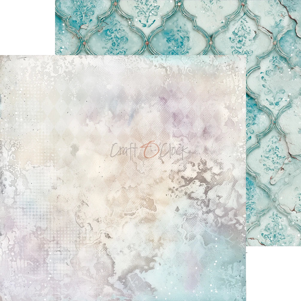Craft O'Clock - Flowers Of Delight 8"x 8" Mix Paper Collection Pack