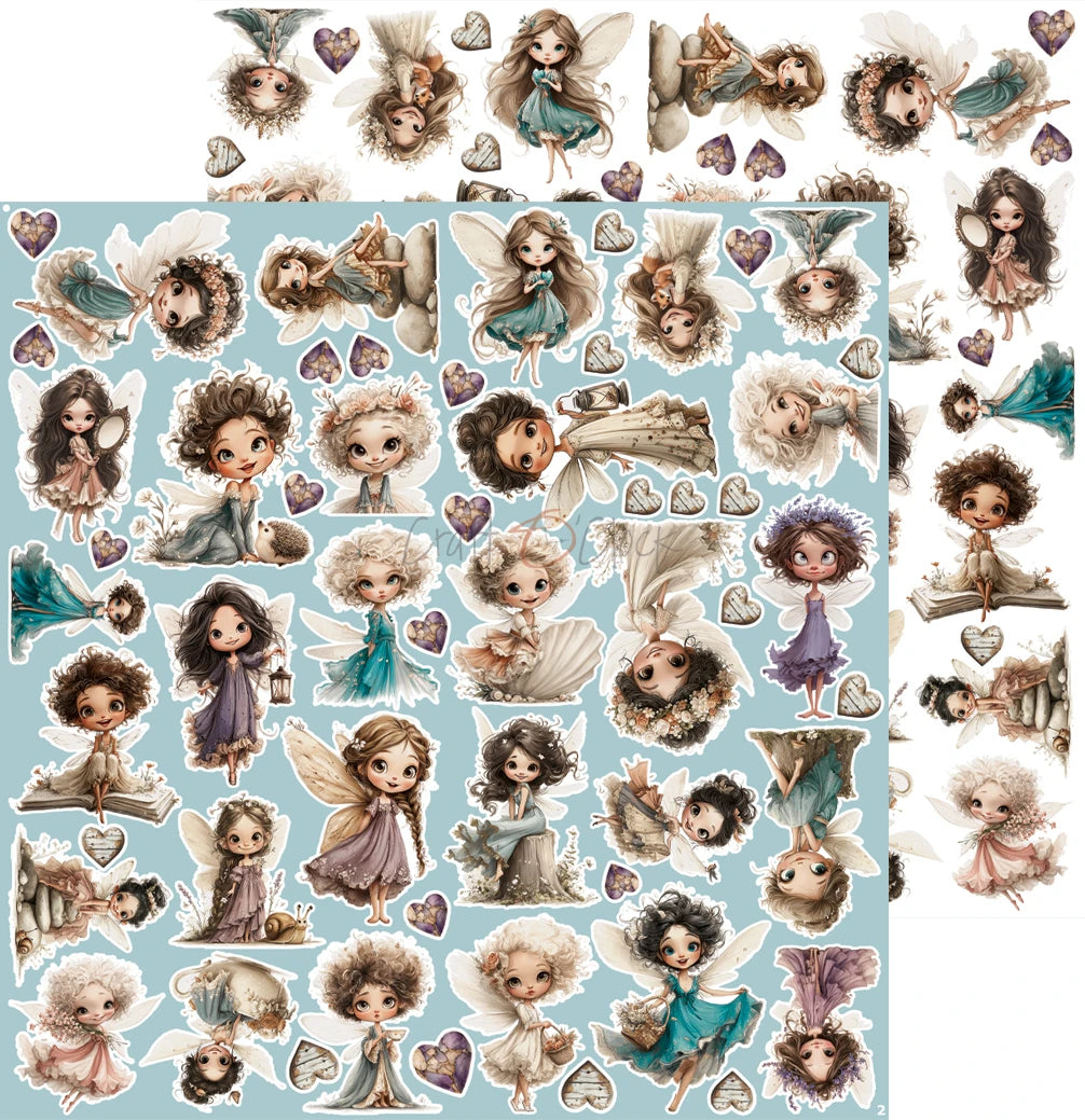 Craft O'Clock - Flowers Of Delight Extras Set 3 Mix