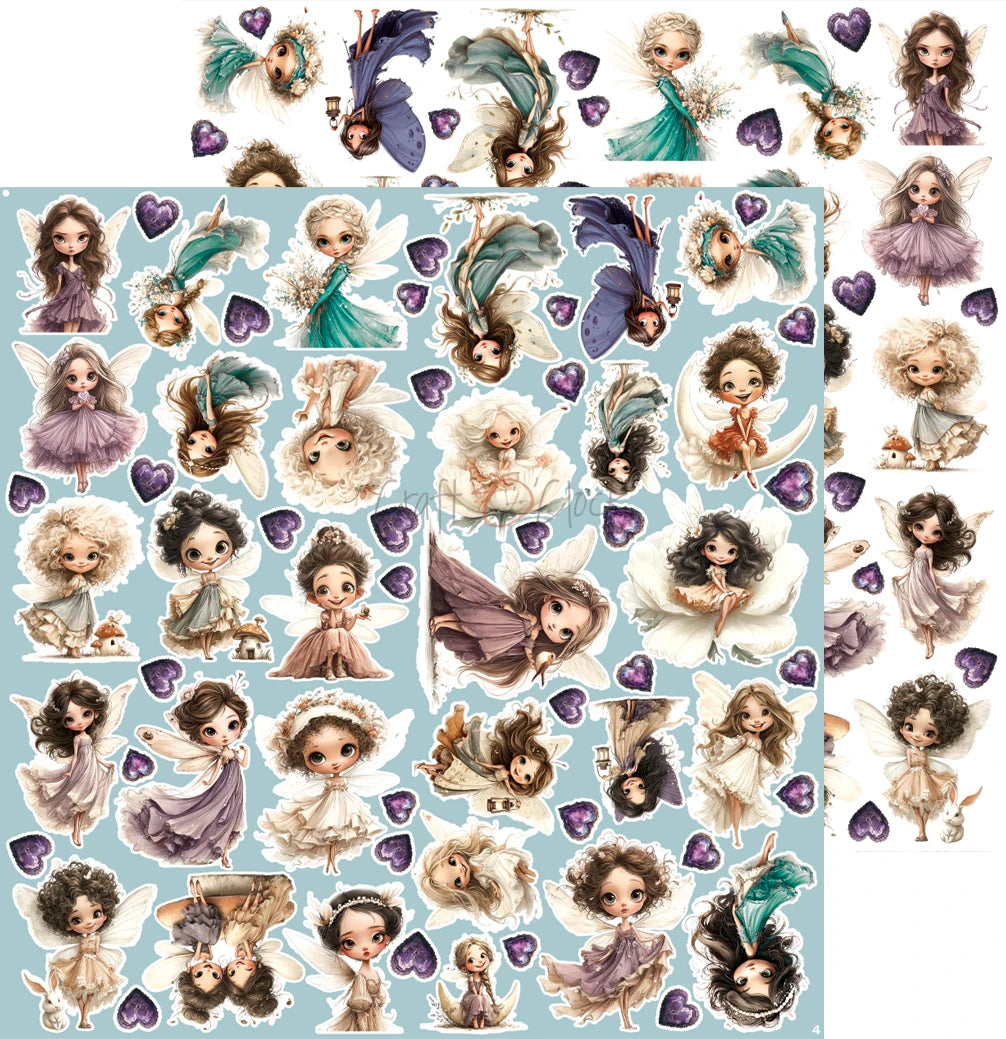 Craft O'Clock - Flowers Of Delight Extras Set 3 Mix