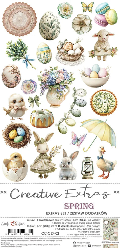 Craft O'Clock - Spring In Love Creative Extras