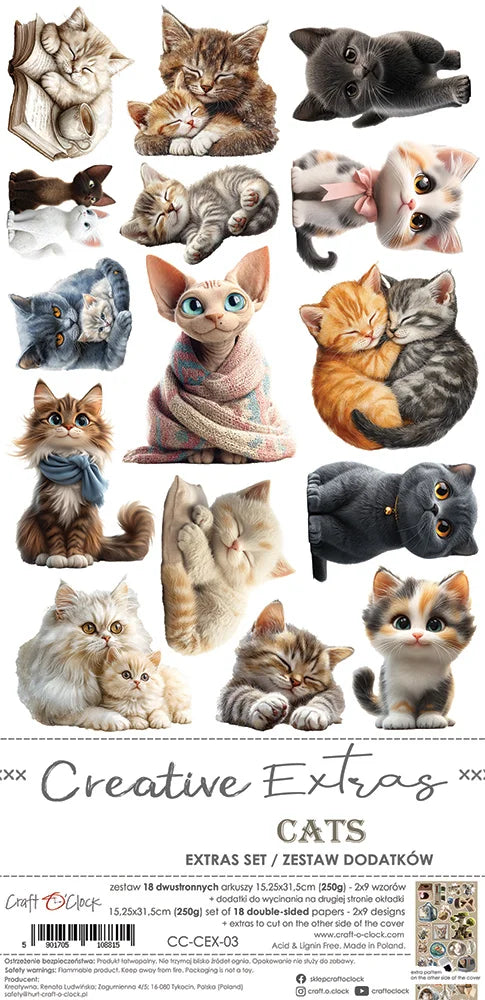 Craft O'Clock - Extras Set - Lovey Pets
