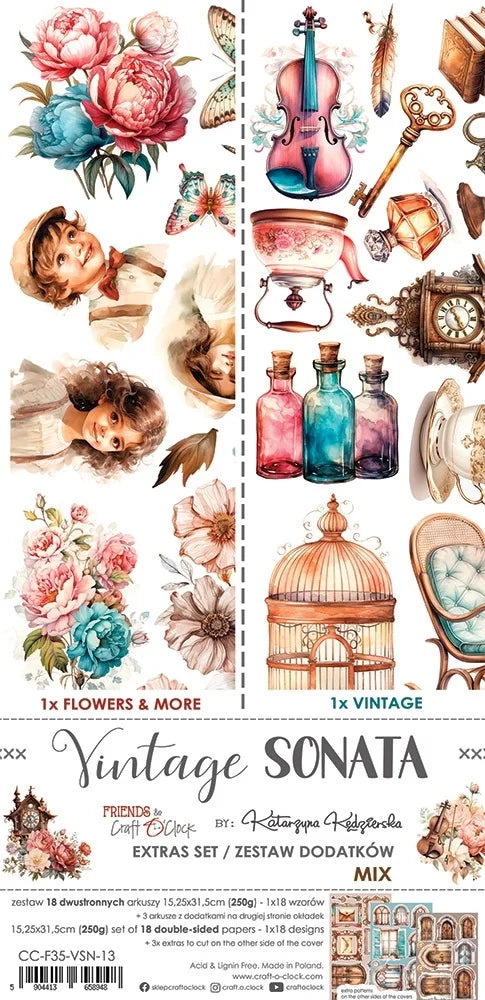 Craft O'Clock - Extras Set -Vintage Sonata