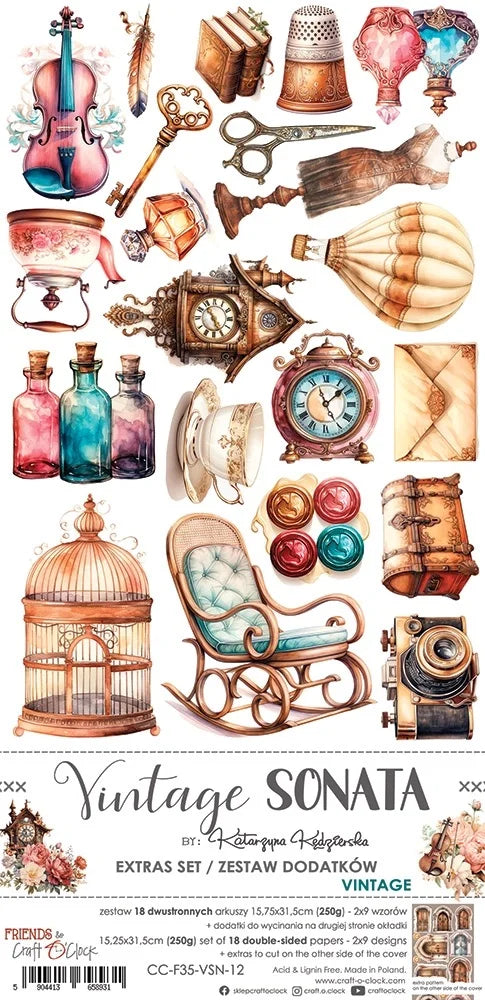 Craft O'Clock - Extras Set -Vintage Sonata
