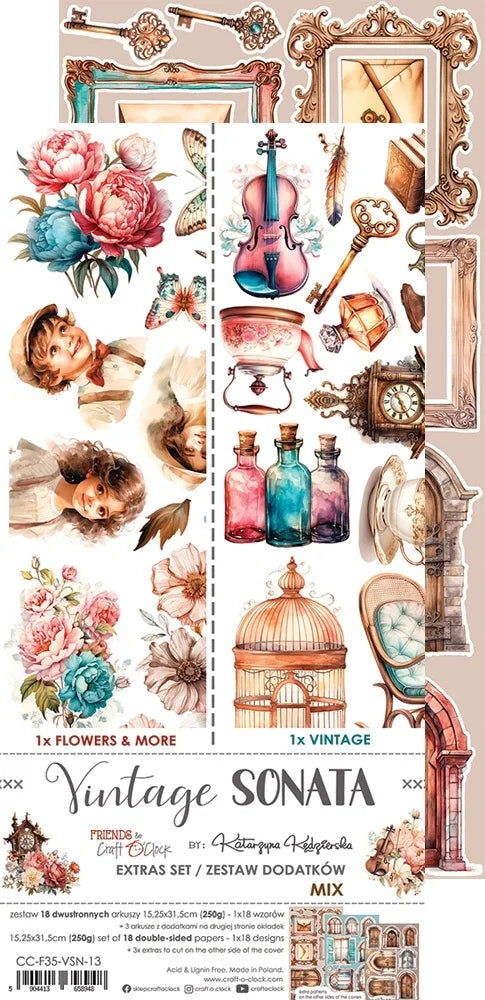 Craft O'Clock - Extras Set -Vintage Sonata