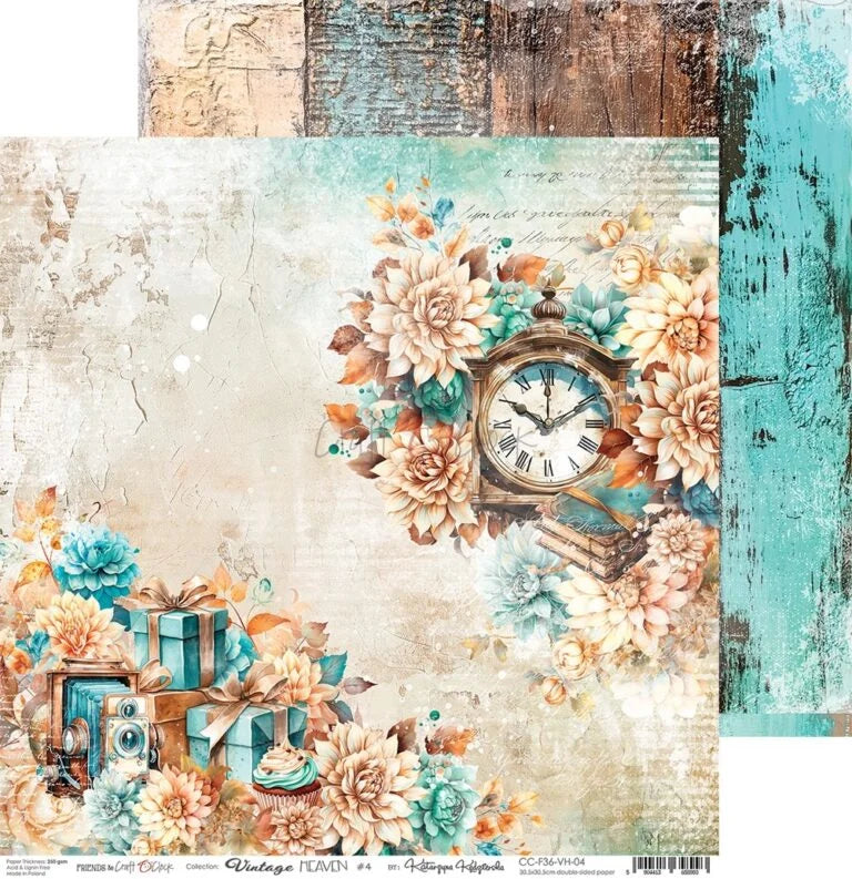 Craft O'Clock -  Vintage Heaven 12"x12" Paper Collection Pack