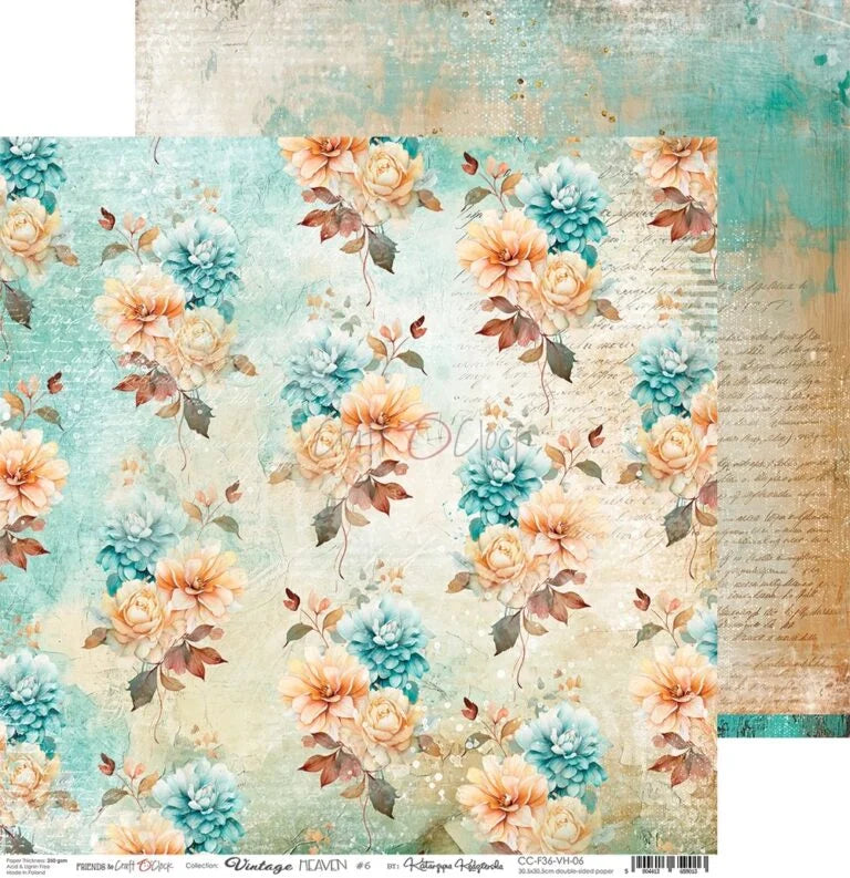 Craft O'Clock -  Vintage Heaven 12"x12" Paper Collection Pack
