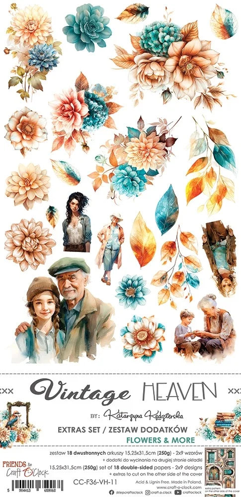 Craft O'Clock -  Vintage Heaven Extra Set 1