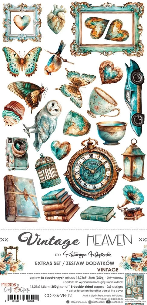Craft O'Clock -  Vintage Heaven Extra Set 2