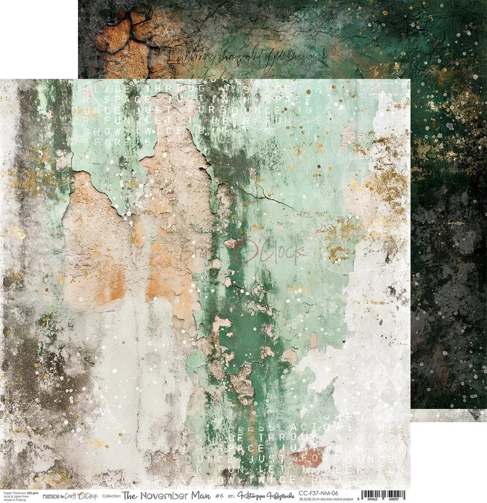 Craft O'Clock - The November Man 12"x12" Paper Collection Pack