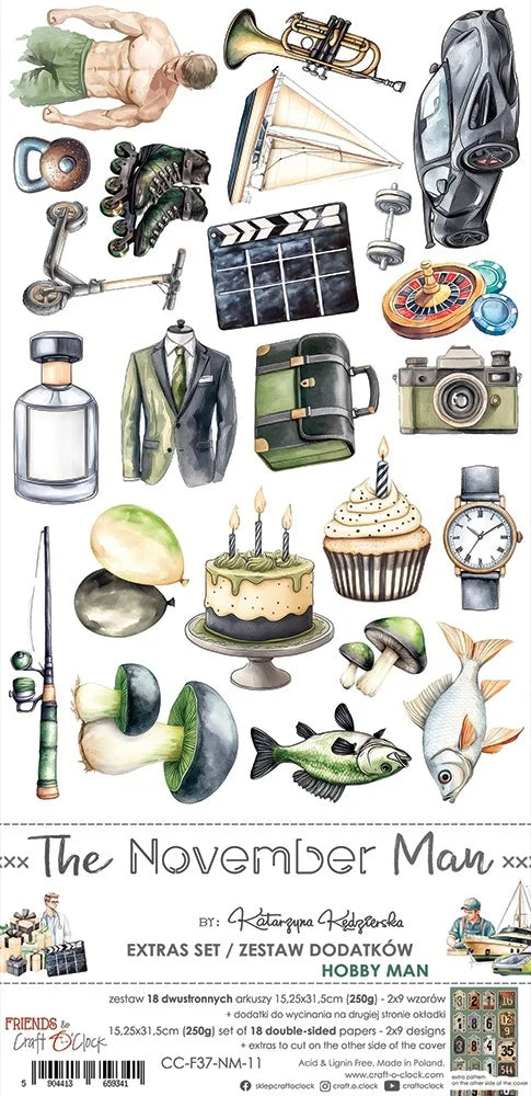 Craft O'Clock - The November Man Extra Set 1