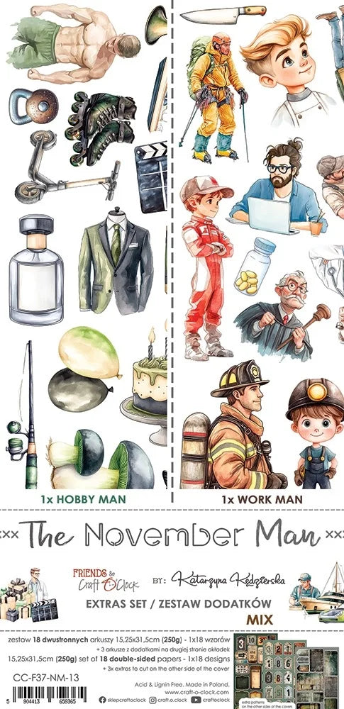 Craft O'Clock - The November Man Extra Set 3