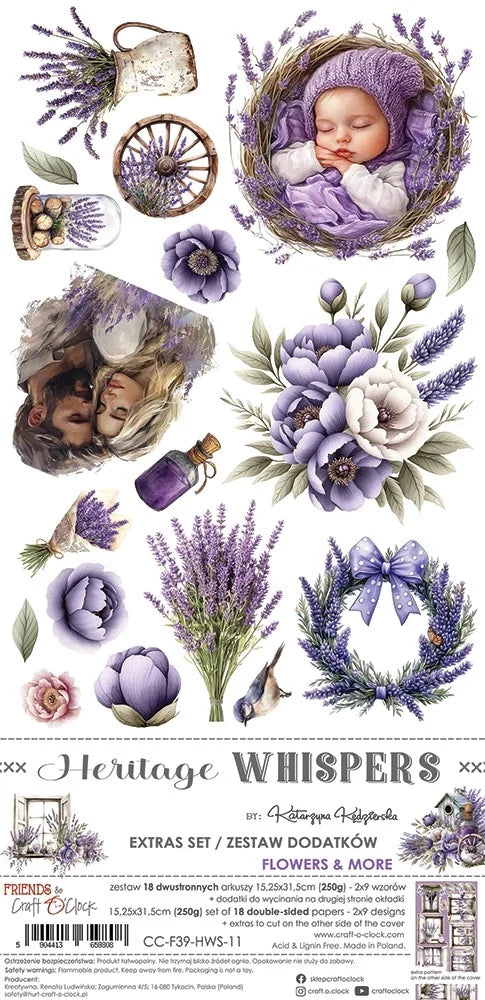 Craft O'Clock - Extra Sets Heritage Whispers