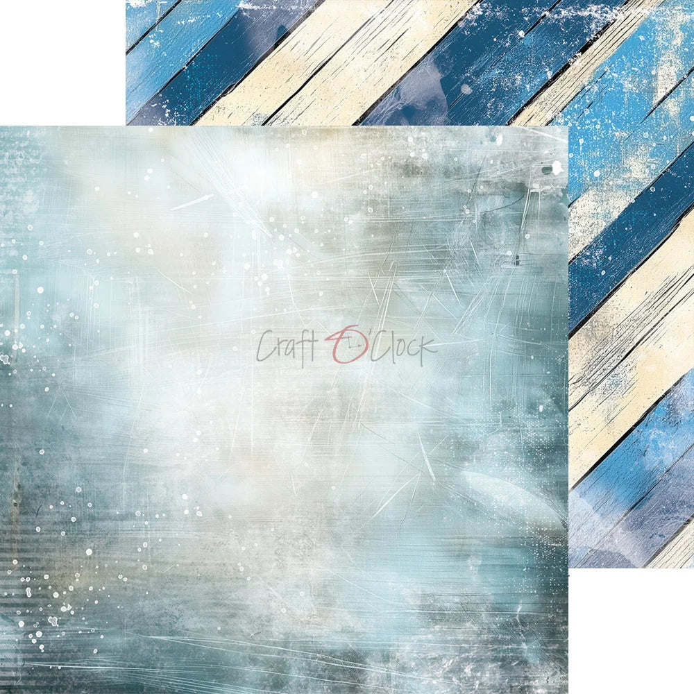 Craft O'Clock - Emerald Tales 8"x 8" Mix Paper Collection Pack