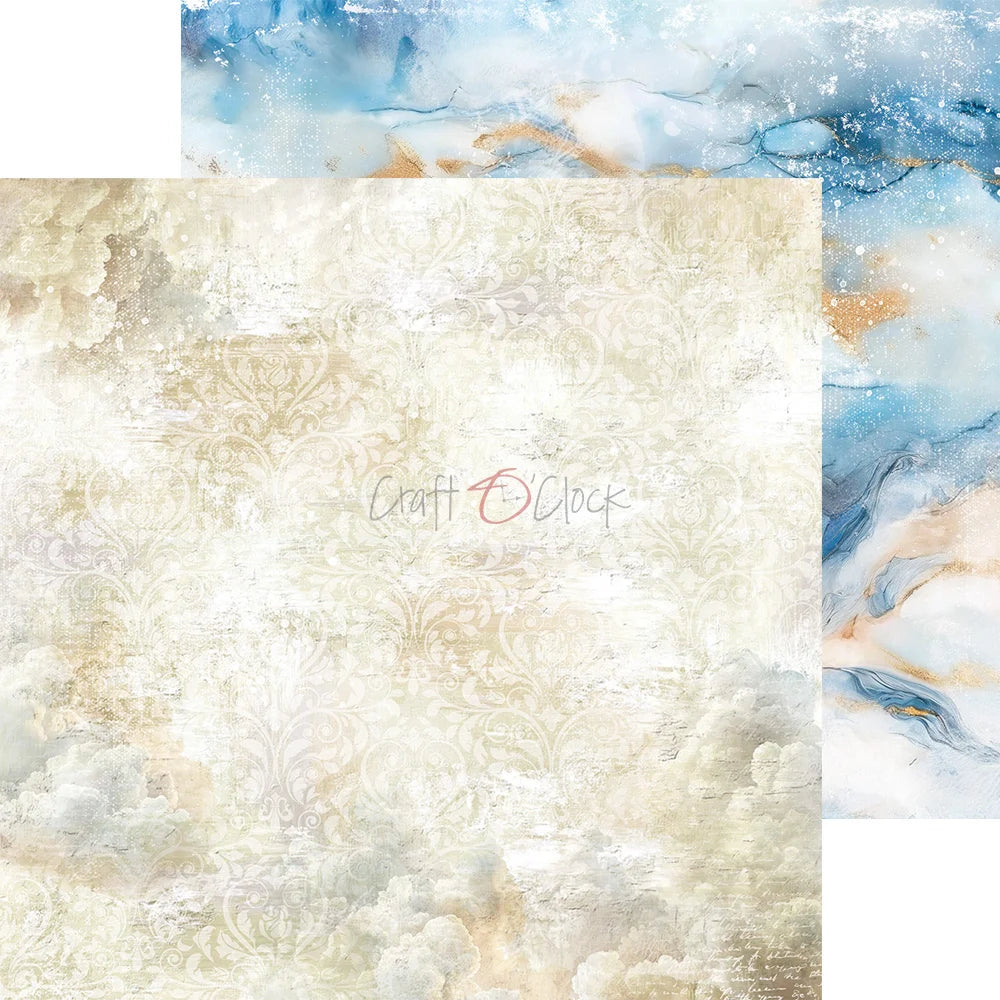 Craft O'Clock - Emerald Tales 8"x 8" Mix Paper Collection Pack