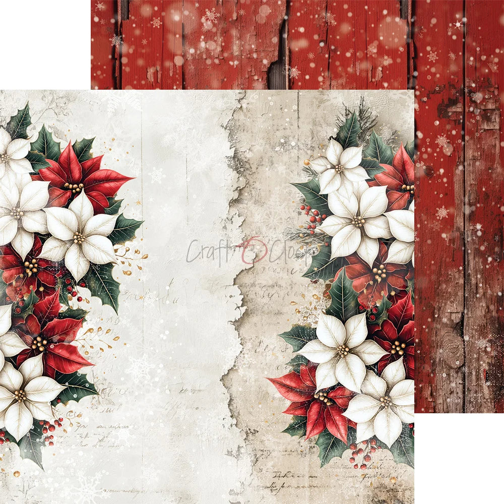 Craft O'Clock - Oh Christmas Night 8"x 8" Mix Paper Collection Pack