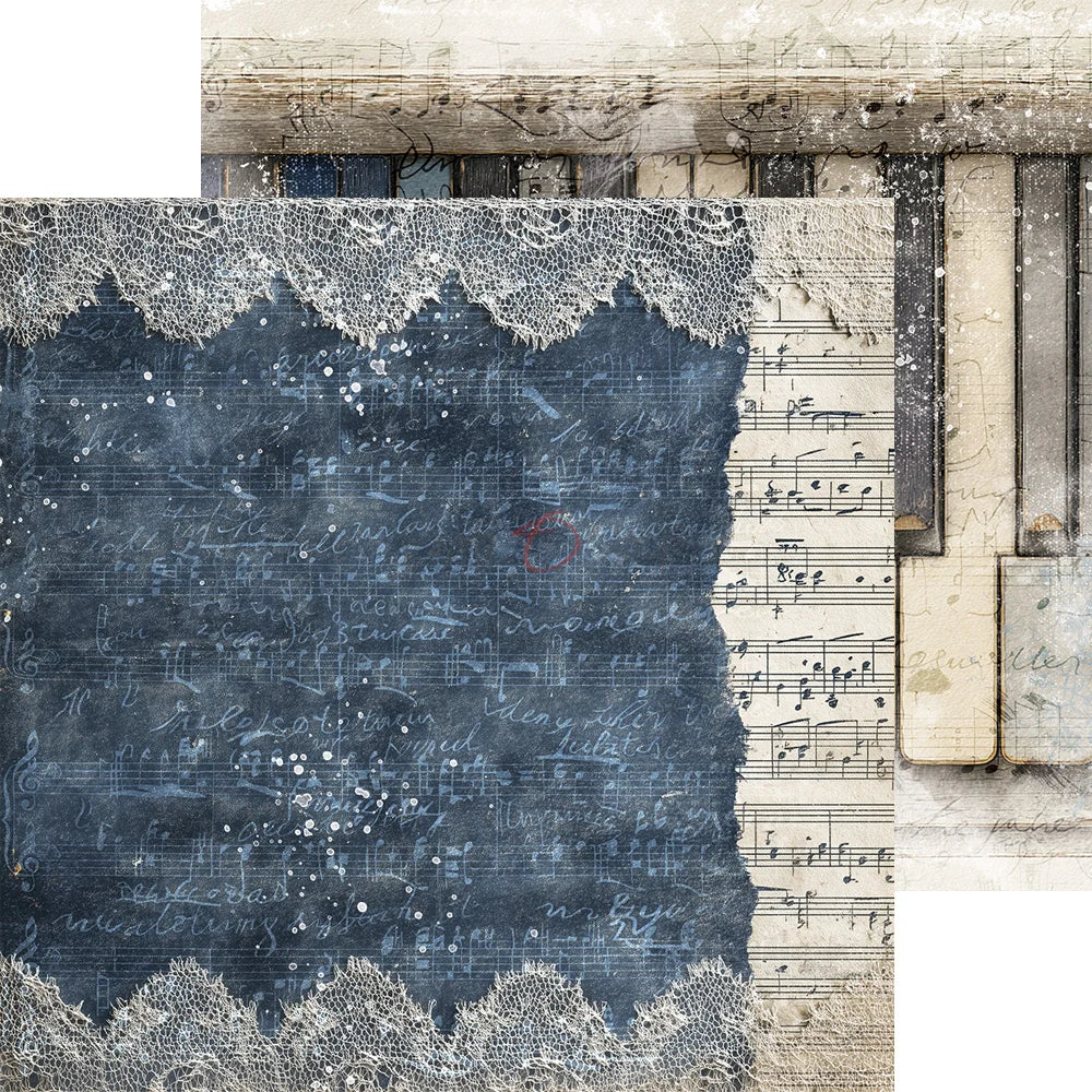 Craft O'Clock - Melody Of My Soul 8"x 8" Mix Paper Collection Pack