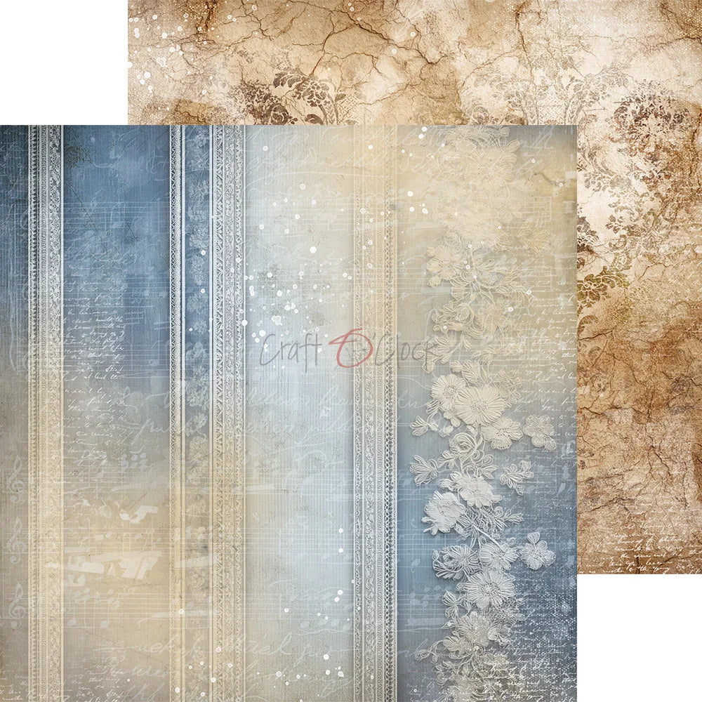 Craft O'Clock - Melody Of My Soul 8"x 8" Mix Paper Collection Pack