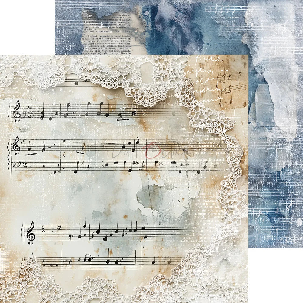 Craft O'Clock - Melody Of My Soul 8"x 8" Mix Paper Collection Pack