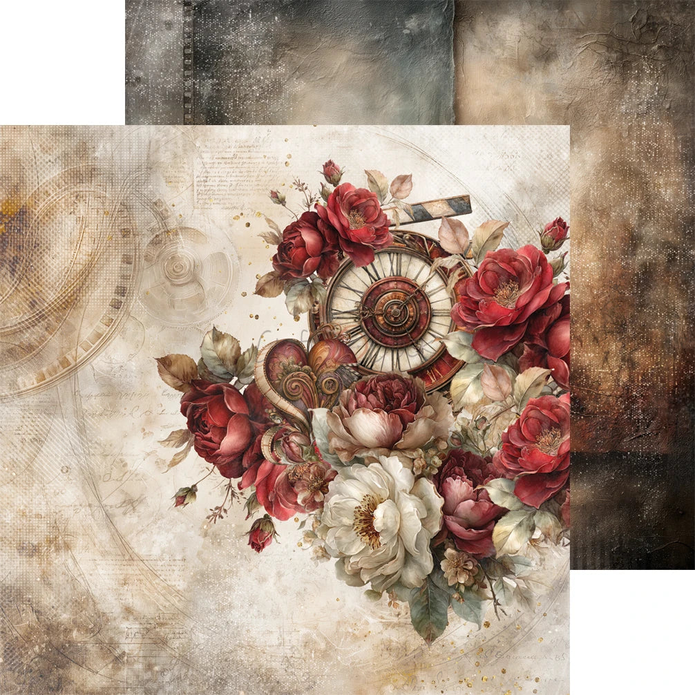 Craft O'Clock - Silver Screen Magic 8"x 8" Mix Paper Collection Pack